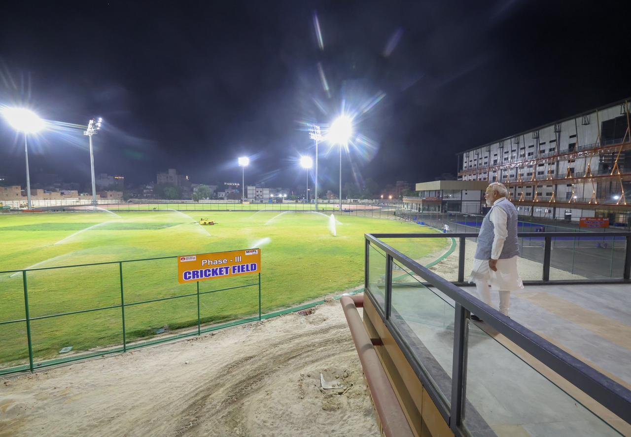 Sigra Stadium public inauguration visit